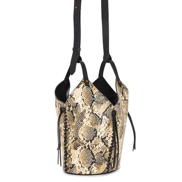 Isabel Marant Tampa Mini Python Leather Bag - Picture 6 of 6
